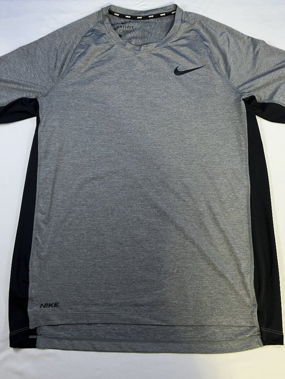 Dri-fit Nike Black & Grey Shirt Men’s Size Large